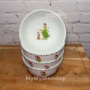 The Grinch Christmas Bowl Set of 4